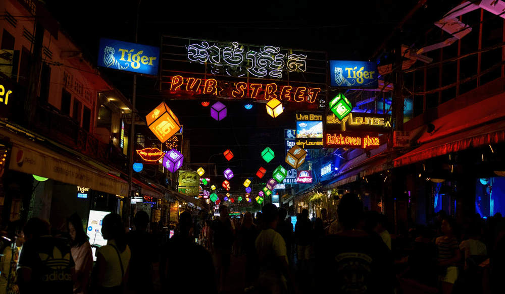 Pub Street in Siem Reap