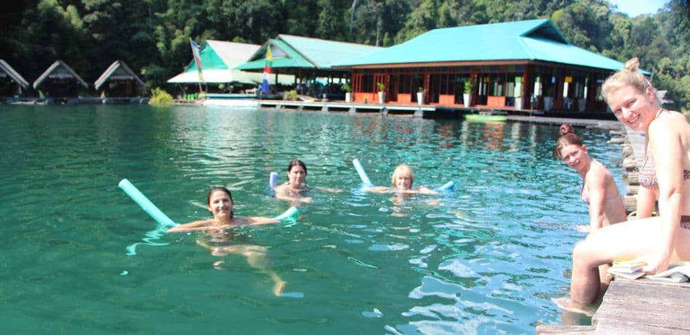 praiwan raft house khao Sok -2