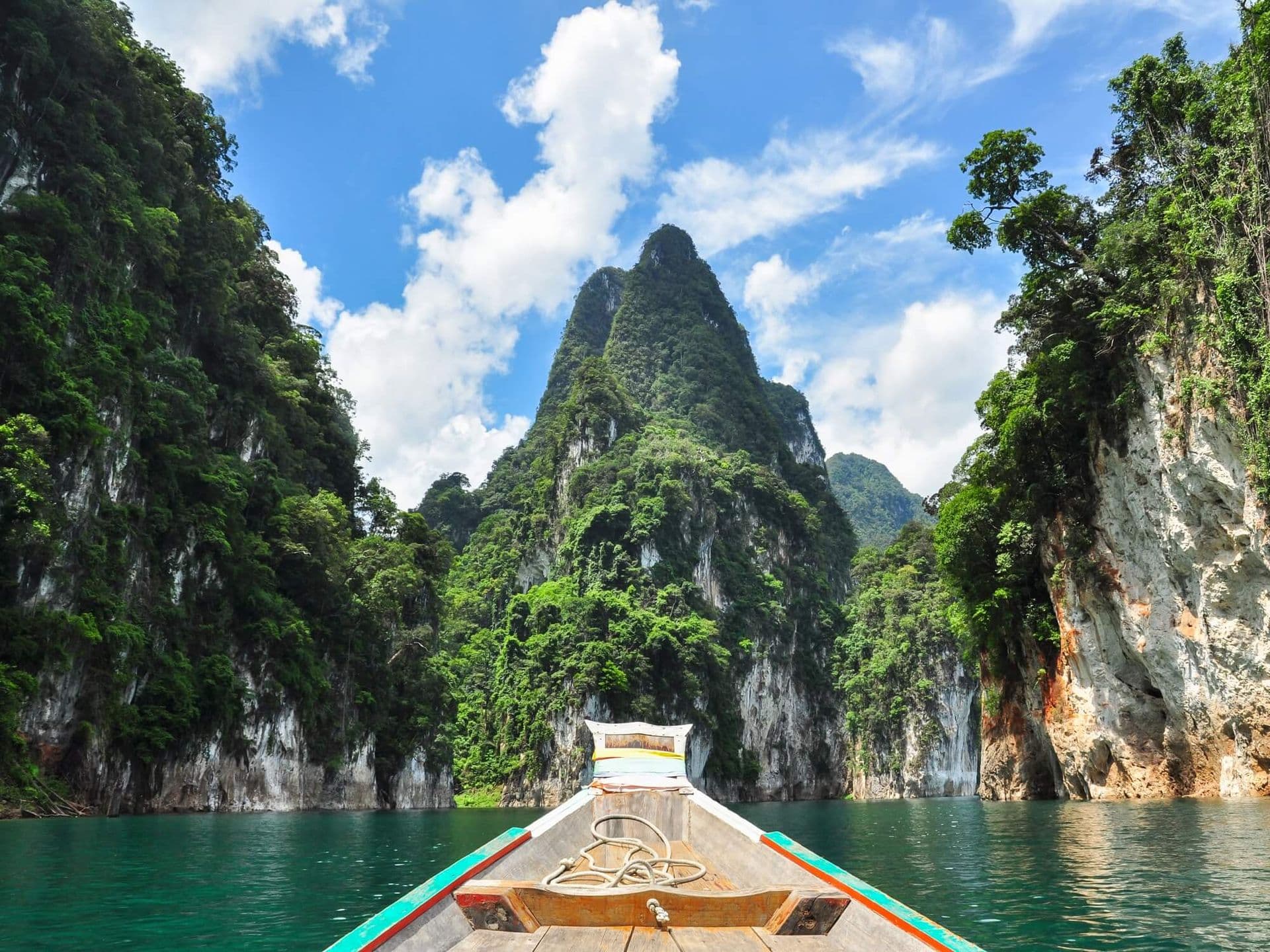Khao Sok National Park Jungle Scenary