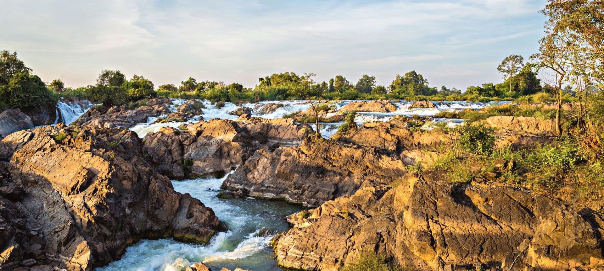 Si Phan Don Laos : Der Platz, an dem die Zeit langsam vergeht.
