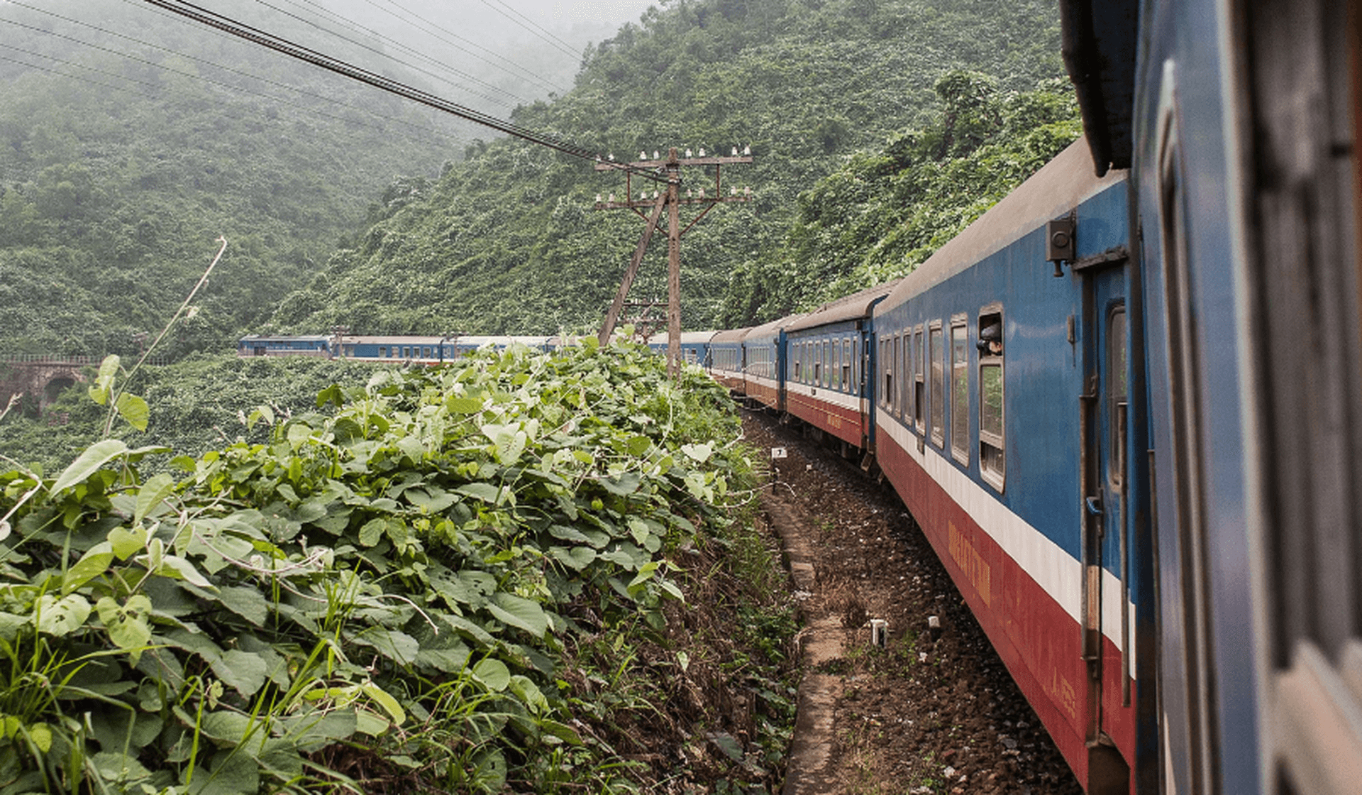 Zugfahrt durch Vietnam mit dem Reunification Express