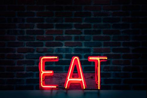EAt sign