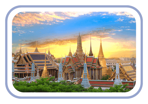 Bangkok Thailand Icon Thumbnail