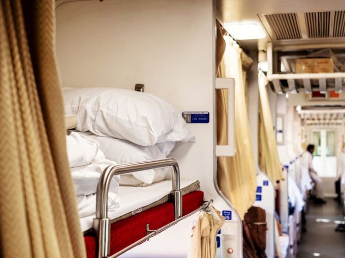 Thai State Sleeper Train NO.9 overnight chiangmai