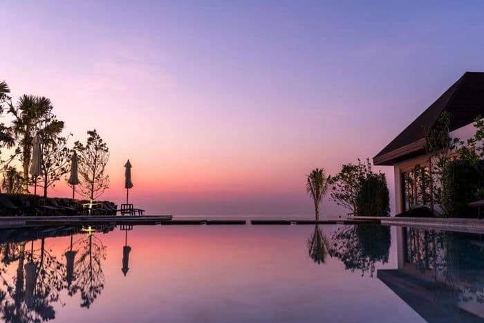Triple Tree Beach Resort Evening