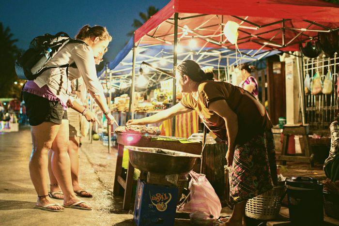 luang prabang night market 