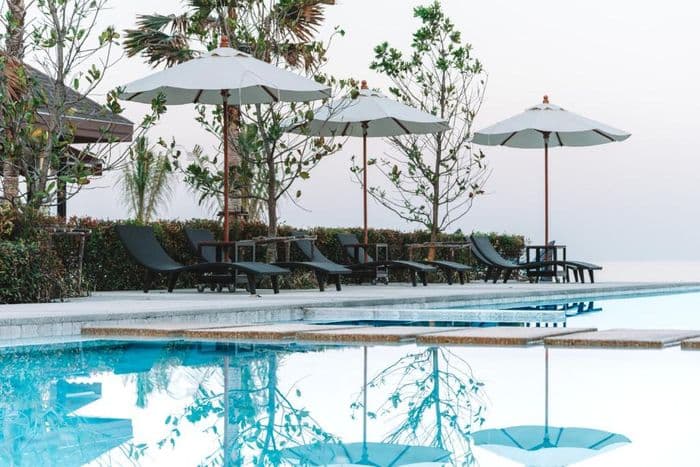 pool view