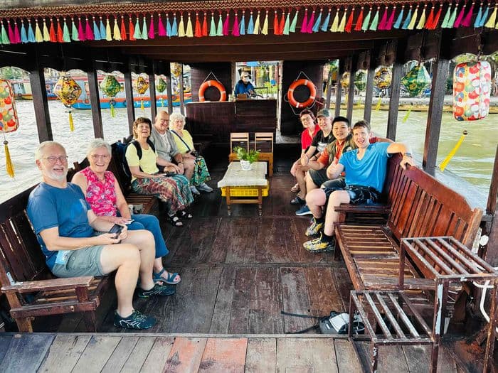 Im Boot zum Kochkurs