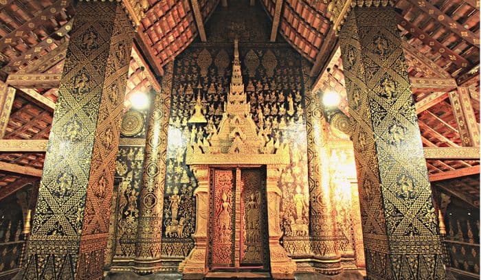 Laos Luang Prabang Temple