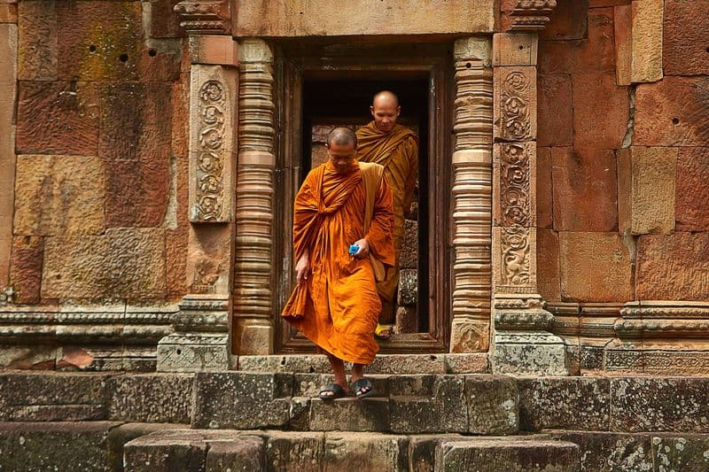 Songkran Monk